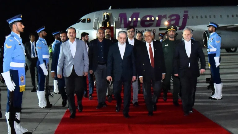 Iranian FM Abbas Araghchi lands in Pakistan, No Direct Talks with the US Planned.