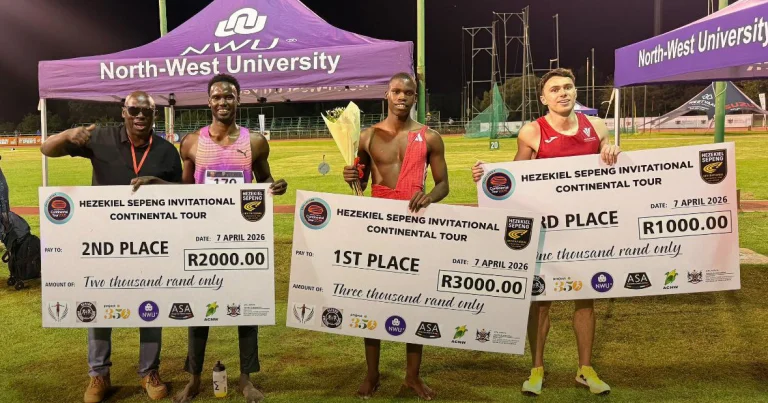 Ammar Ismail Finishes Second in 400m at Hezekiel Sepeng Invitational