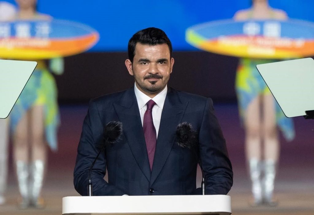 Sheikh Joaan bin Hamad Attends Opening Ceremony of Asian Beach Games