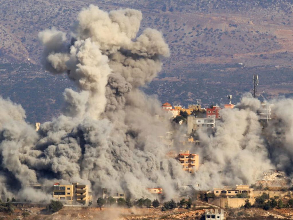 Lebanon Death Toll Surpasses 2,020 Amid Escalating Israeli Offensive.