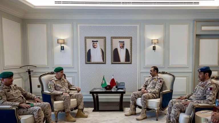 Chief of Staff Meets Commander of GCC Unified Military Command