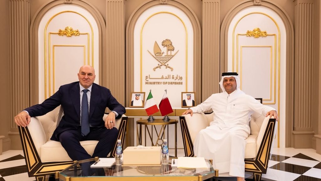 Deputy Prime Minister and Minister of State for Defense Meets Italian Defense Minister