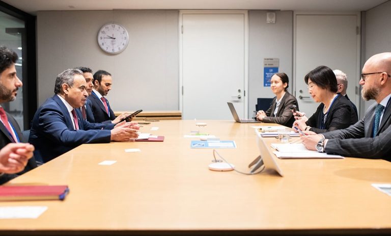 Minister of Finance Meets Ministers, International Officials