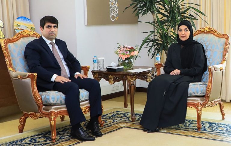 NHRC Chairperson Meets Tajikistan’s Ambassador, Director of ILO Office in Doha