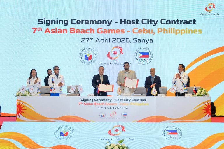 OCA Signs Agreement with the Philippines to Host 7th Asian Beach Games (Cebu 2028)