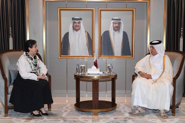 Minister of State for Foreign Affairs Receives Copy of Credentials of Portugal’s Ambassador.