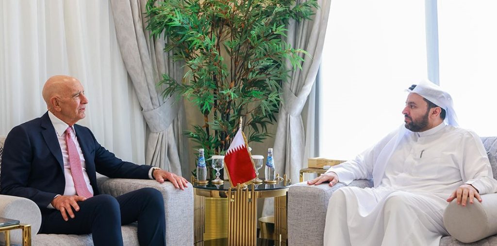 Minister of State at Ministry of Foreign Affairs Meets US Special Envoy for Syria.
