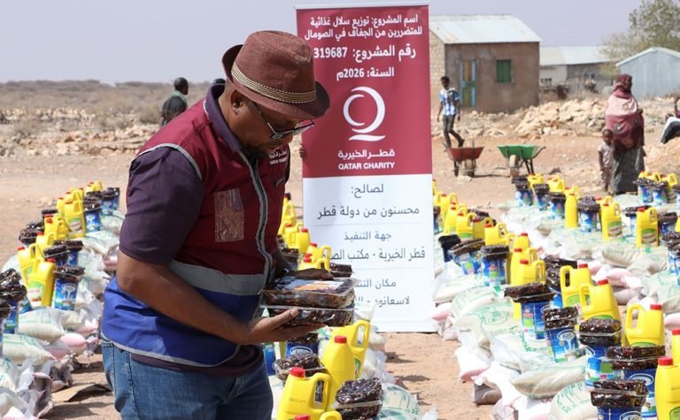 Qatar Charity Delivers Relief to Families Hit by Severe Drought in Somalia