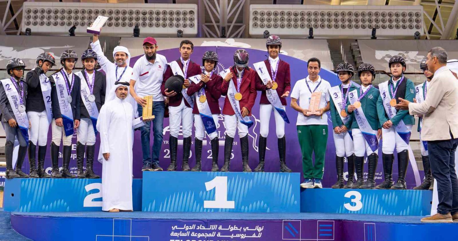 Team Qatar Top Children’s Team Event at FEI Group VII Finals