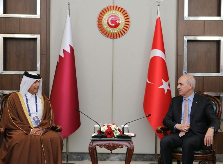 Speaker of Shura Council Discusses Parliamentary Cooperation with Speaker of Turkish Grand National Assembly