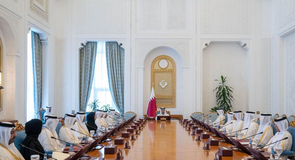 Qatar Cabinet Praises Amir’s Diplomacy, Backs Regional De-escalation and Approves Key Policy Decisions