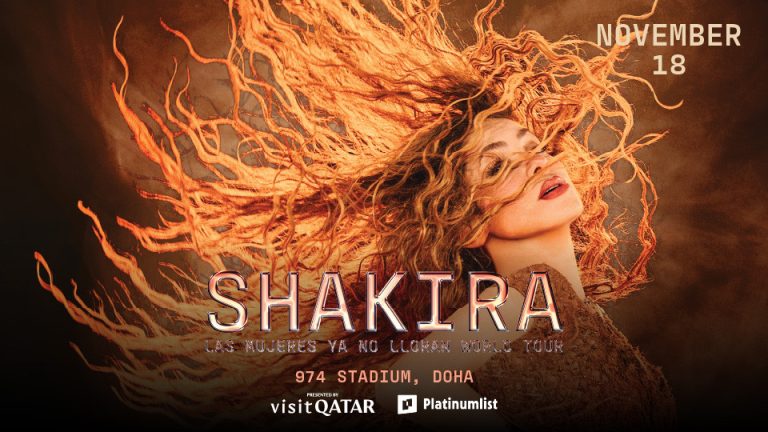 Shakira Live in Doha Rescheduled to 18 November 2026.