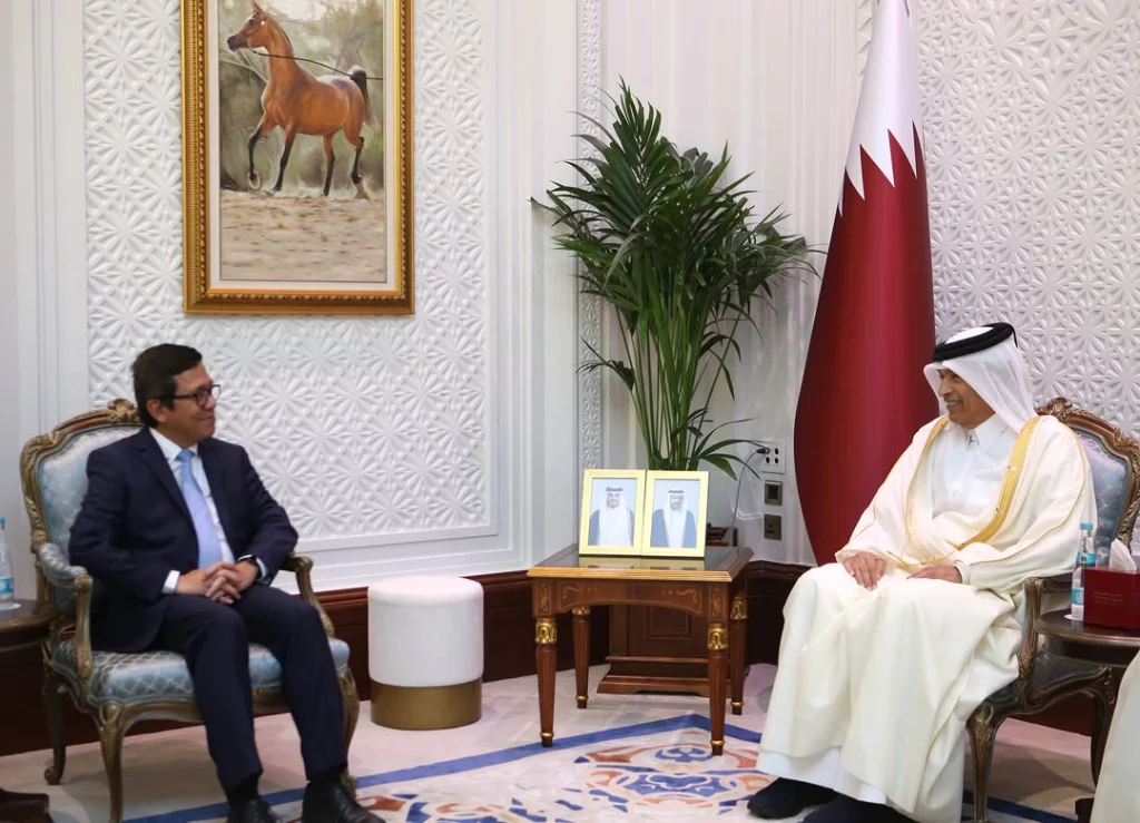 Speaker of Shura Council Meets Indonesian Ambassador