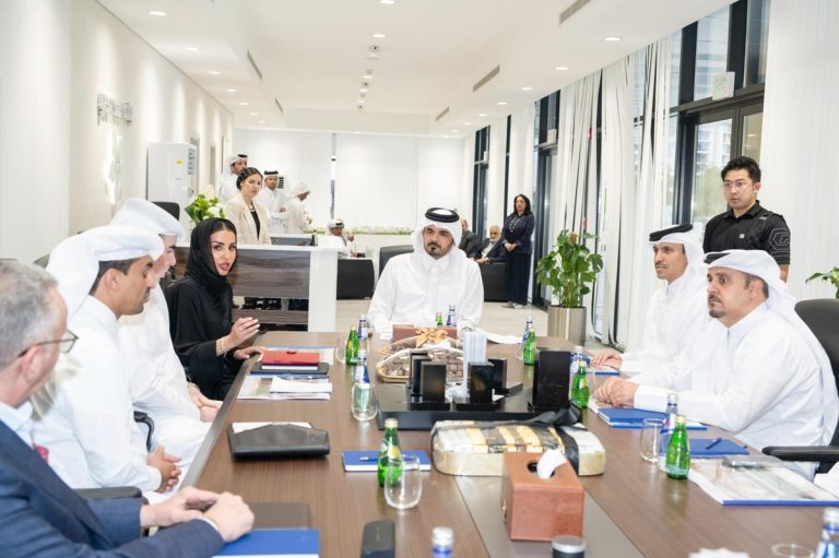 Sheikh Joaan reviews progress of Athletes’ Village Project of Doha 2030 Asian Games