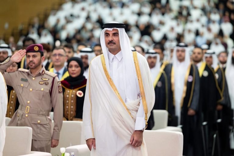 HH The Amir Patronizes Qatar University Class of 2026 Graduation Ceremony