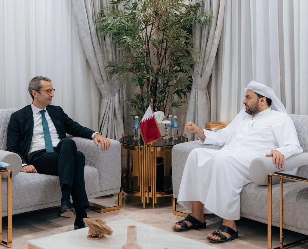 Minister of State at the Ministry of Foreign Affairs Meets German Chancellor’s Political and Security Advisor