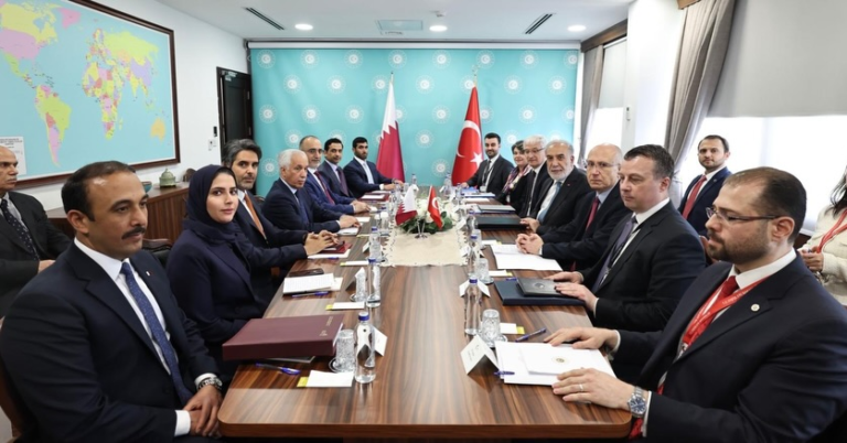 Qatar and Turkiye Hold First Round of Political Consultations in Ankara