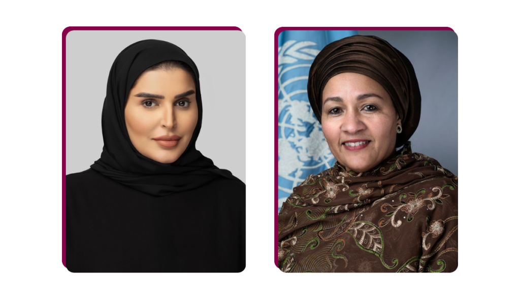 Minister of State for International Cooperation Meets UN Deputy Secretary-General
