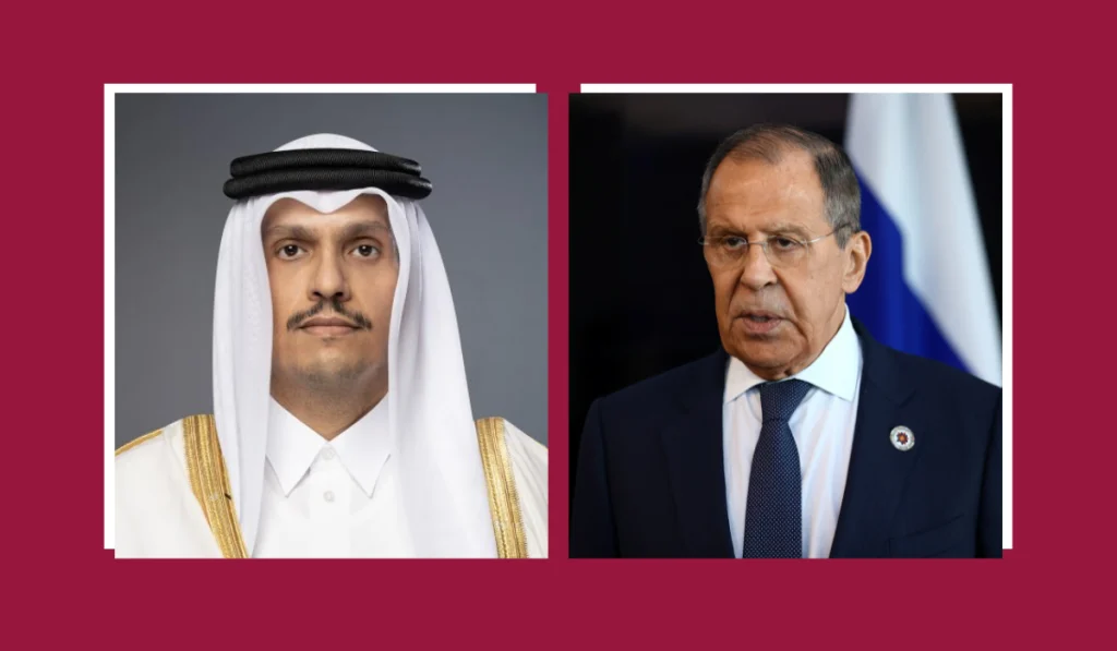 Prime Minister and Minister of Foreign Affairs Holds Phone Call with Russian Foreign Minister