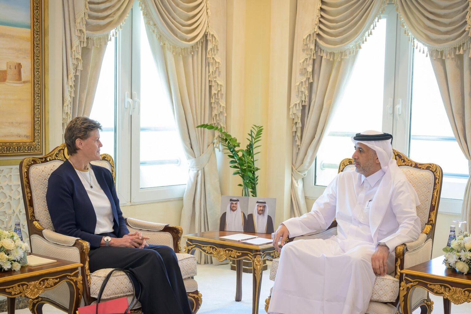 Qatar, UK Discuss Strengthening Security Cooperation and Bilateral Relations